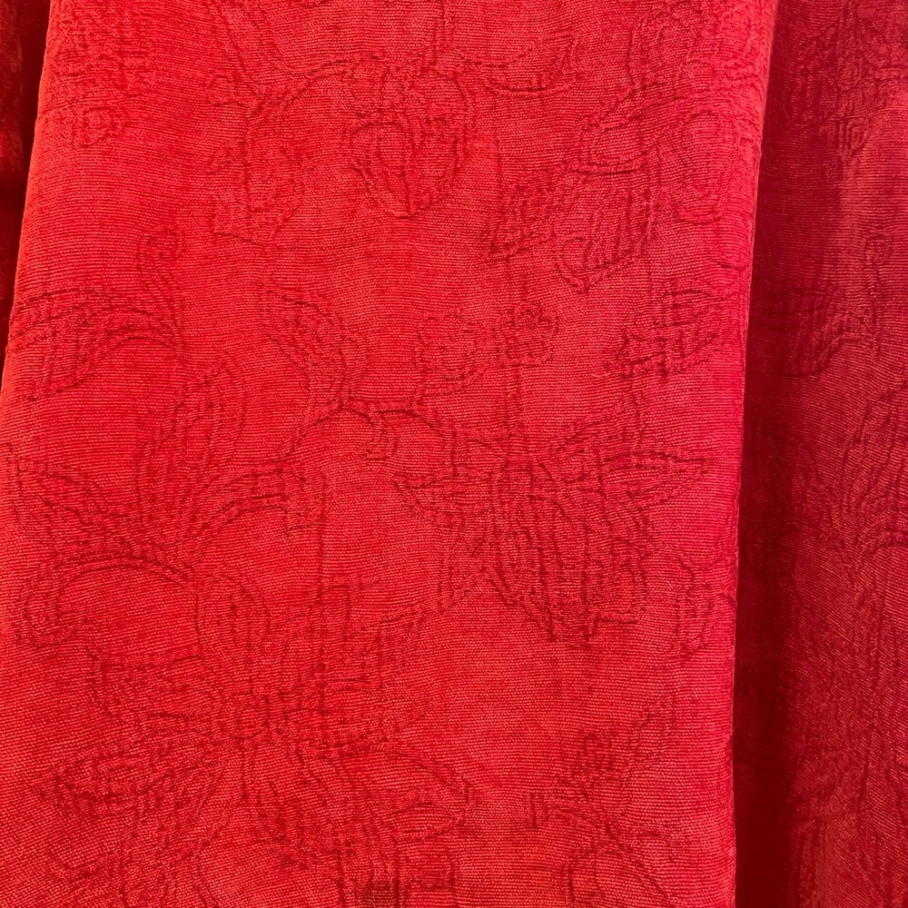 Vibrant Red Button-Up Jacket - Picture 4 of 7